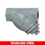 Cast Y Strainer - Threaded - Socket Weld - Stainless Steel